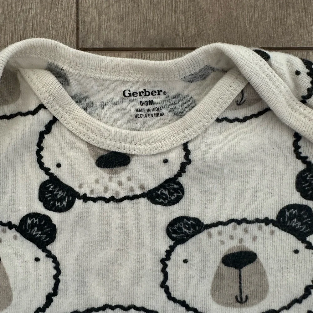 Carter’s baby boy bear matching outfit set 3 months Guc So adorable